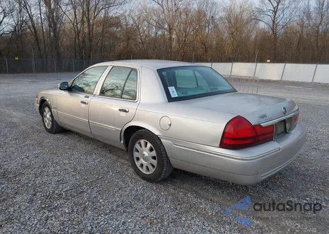 2004 Mercury Grand Marquis Ls from USA, damaged, VIN 2MEHM75W44X667995